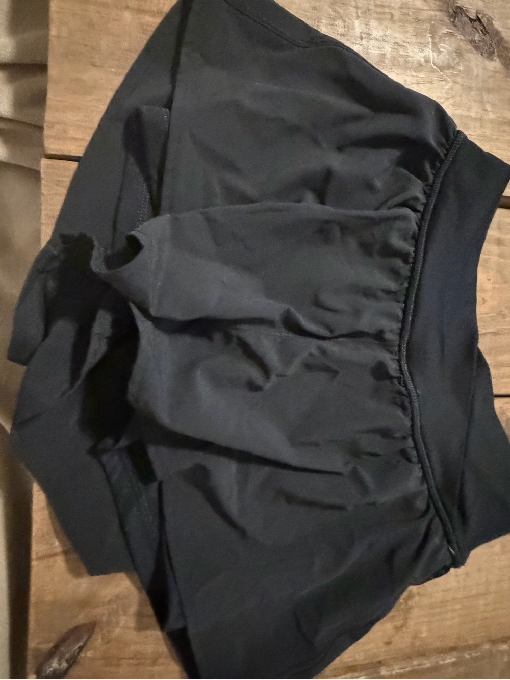 Yogalicious Black Athletic Skort with Built-In Shorts